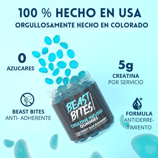 Beast Bites Creatine Gummies