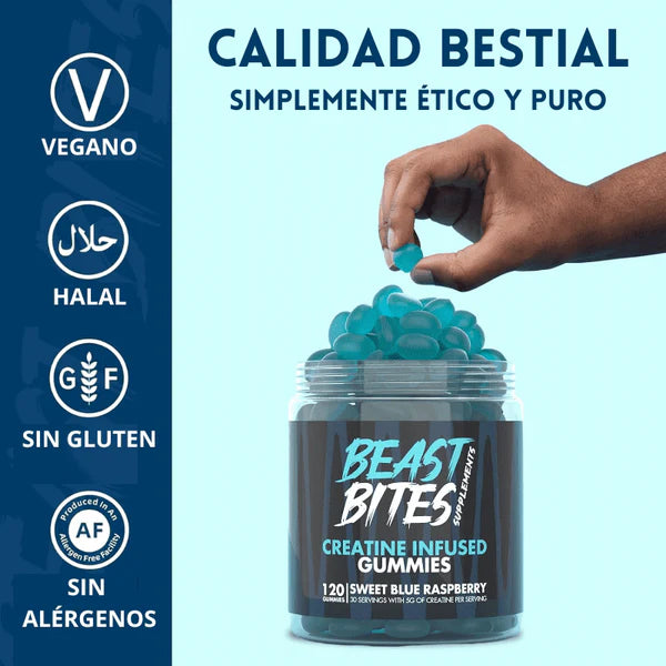 Creatine Gummies Beast Bites