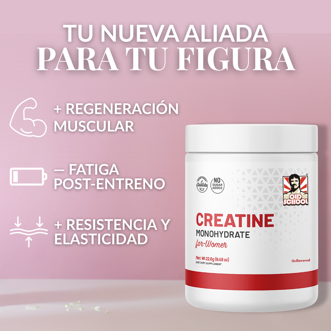 Creatina para Mujeres - Gluteos, Energía y Piel