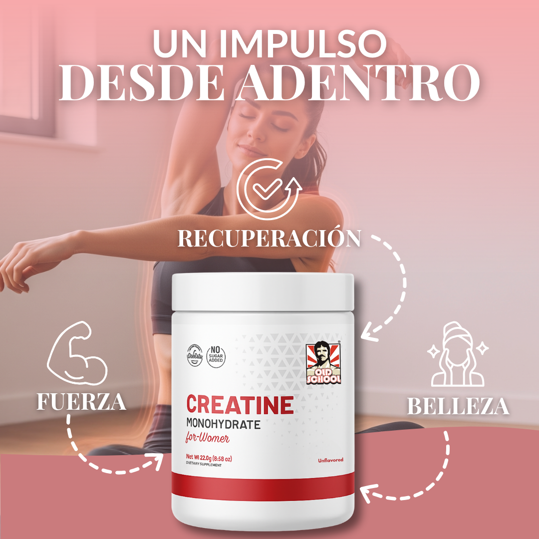 Creatina para Mujeres - Gluteos, Energía y Piel