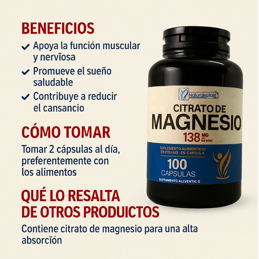 Citrato De Magnesio